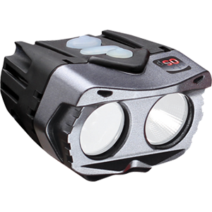 Cygolite dual lens lithium ion powered headlight