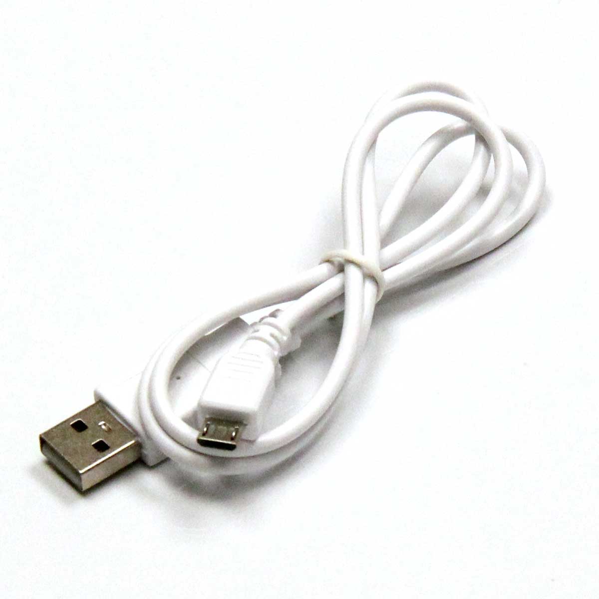 White USB charging cable for Cygolite bicycle lights